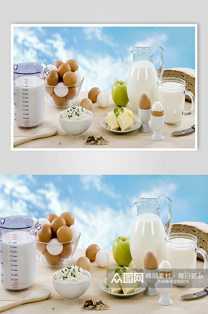 新鲜牛奶摄影图片素材
