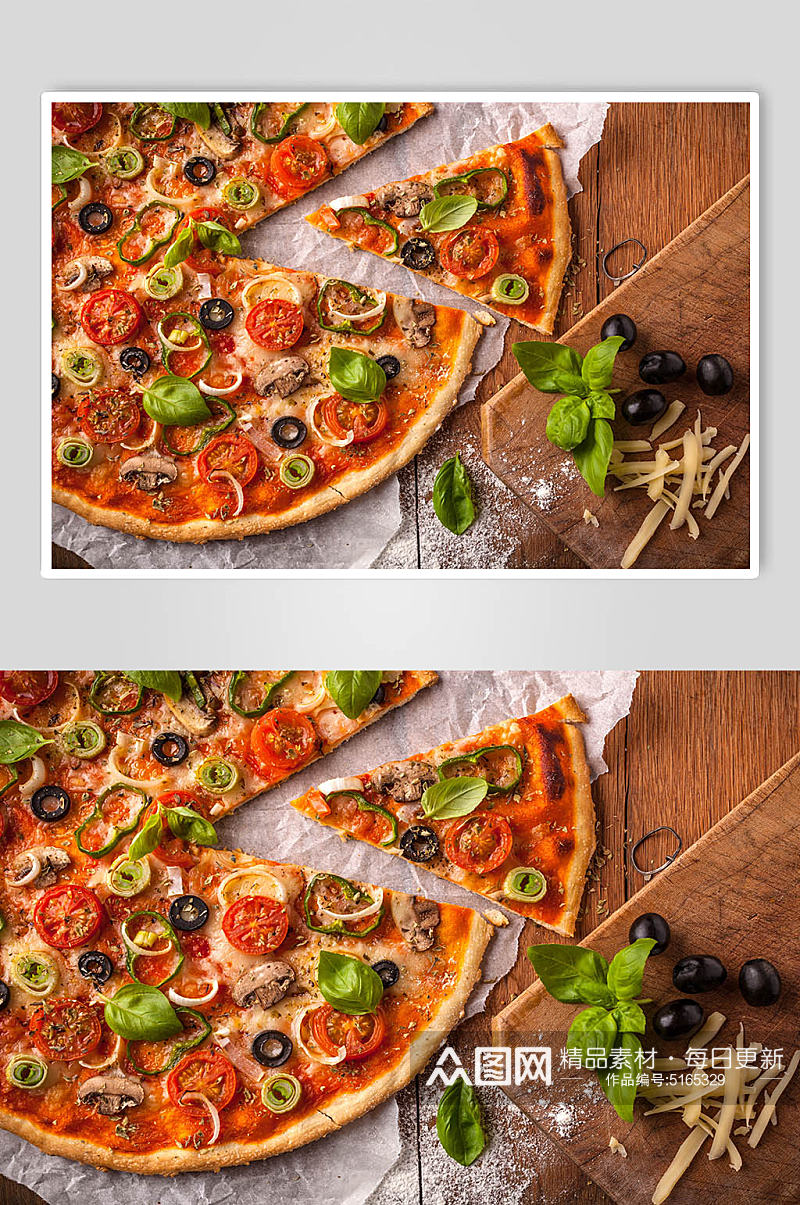 美味披萨摄影图片素材