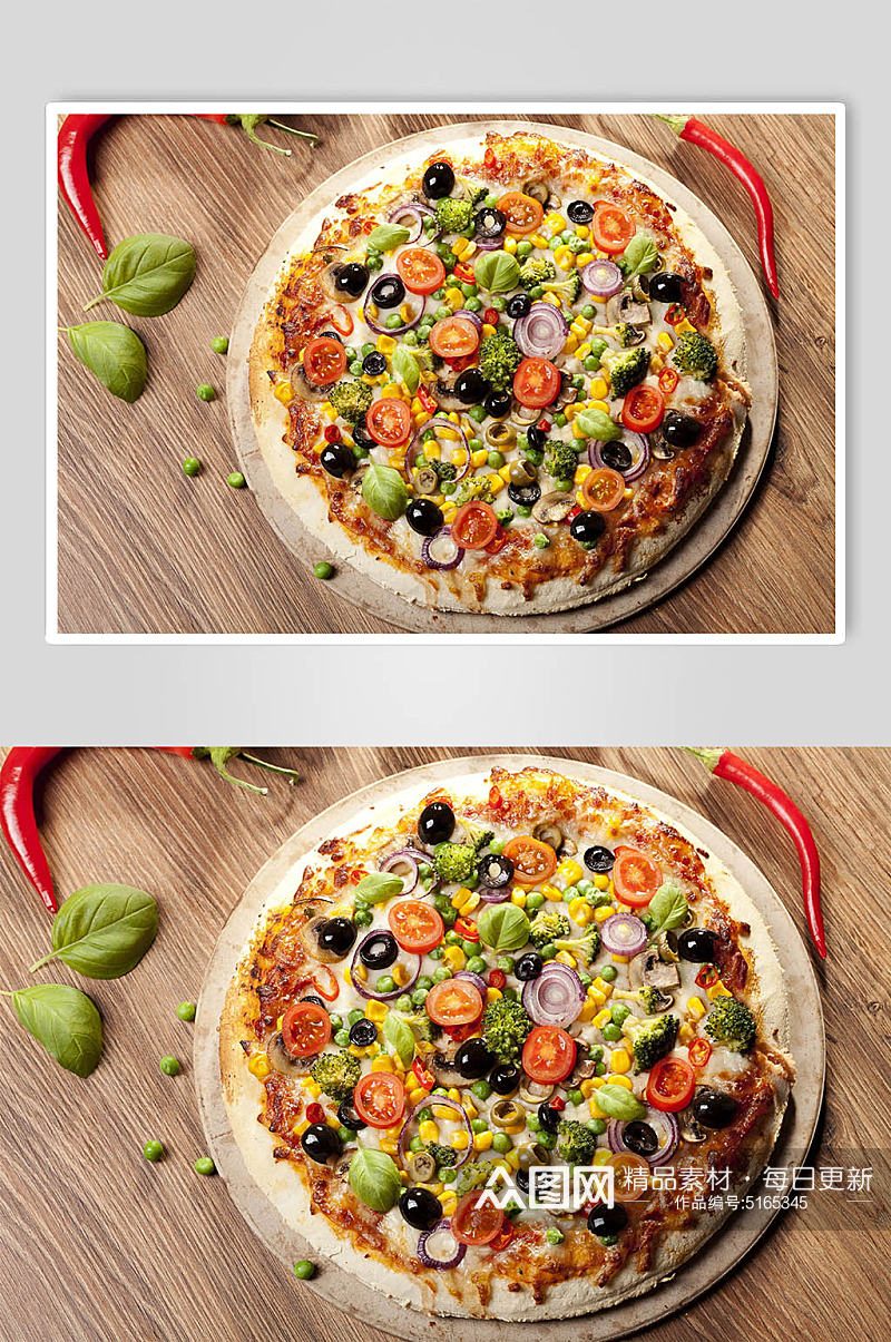 美味披萨摄影图片素材
