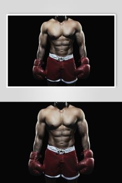 拳击人物摄影图片