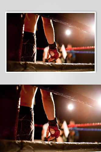 拳击人物摄影图片