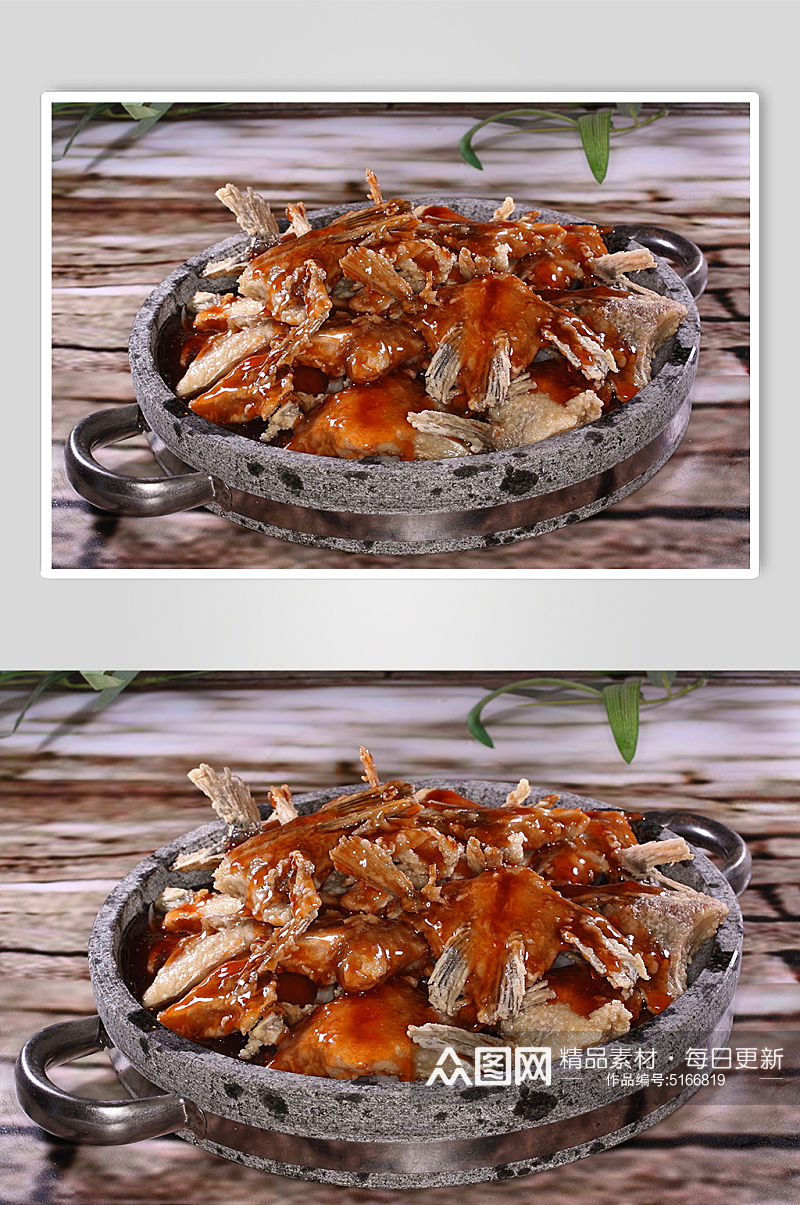 美味石锅鱼摄影图片素材