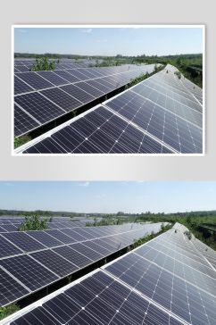 太阳能新能源摄影图片