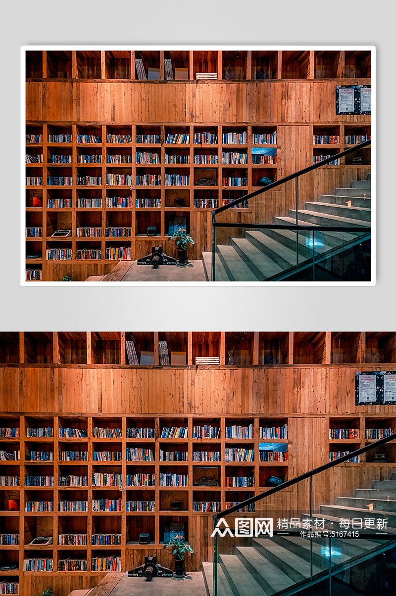 图书馆建筑摄影图片素材