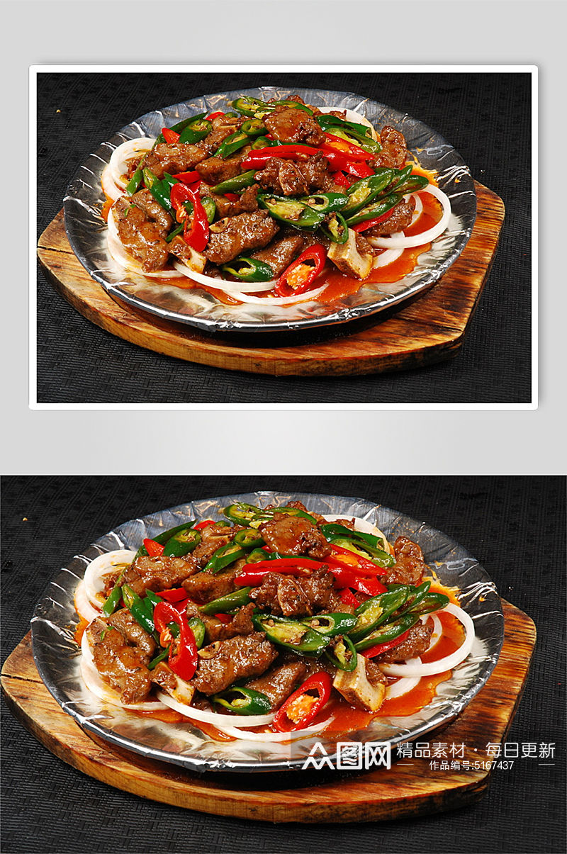 铁板烧烧烤美食摄影图片素材