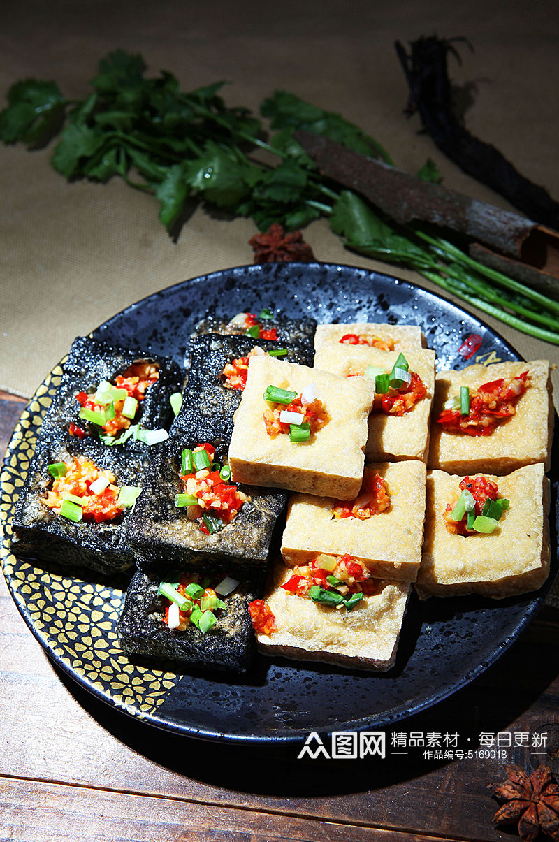 小吃美食臭豆腐图片素材