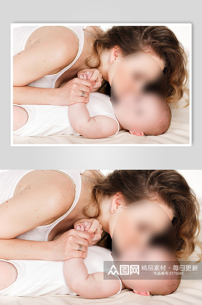 母婴人物创意摄影图片素材