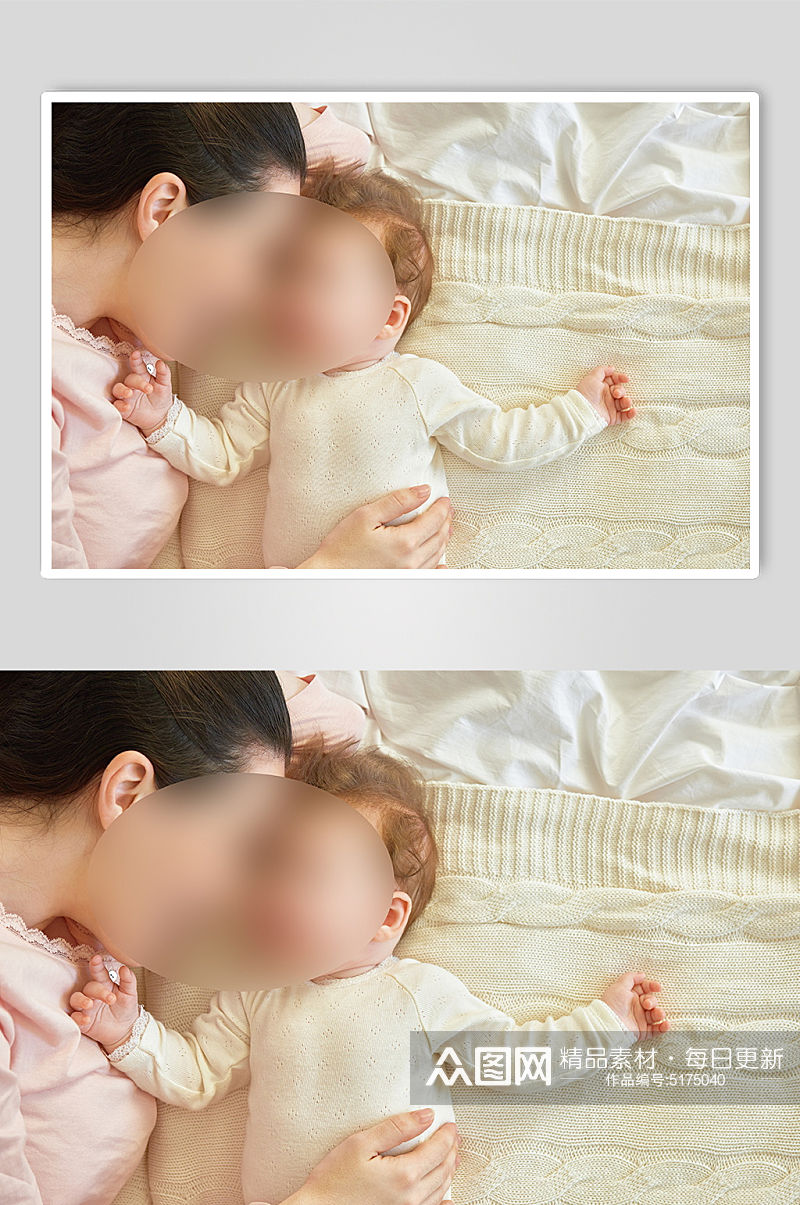 母婴人物创意摄影图片素材