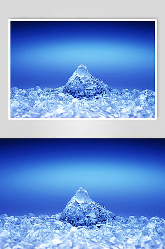 冰块水滴高清创意图片