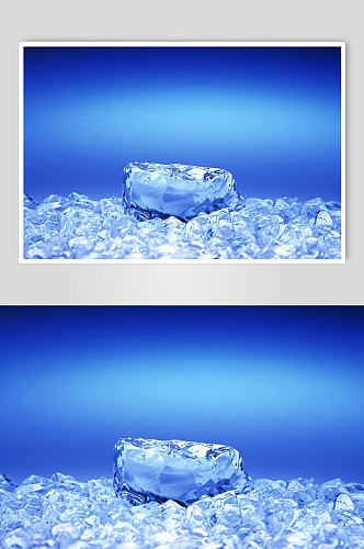冰块水滴高清创意图片