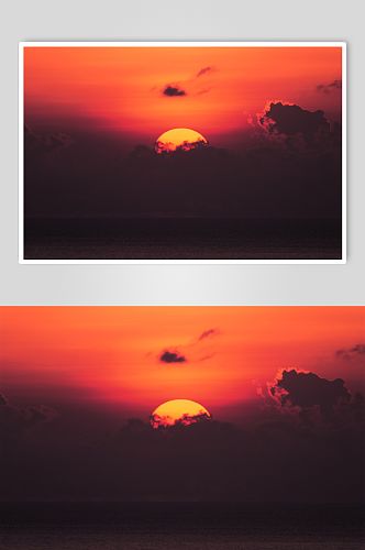 大自然美景夕阳落日图片