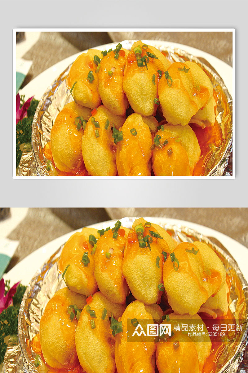 拔丝土豆美食摄影图片素材