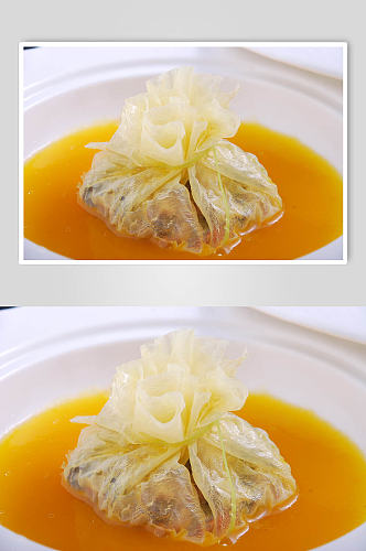 中式经典茶包美食图片