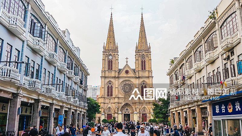 广州风景名胜摄影图素材