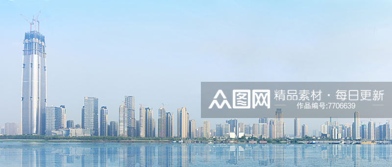 大气湖北武汉风景摄影图素材