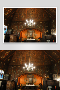 创意复古欧式教堂图片