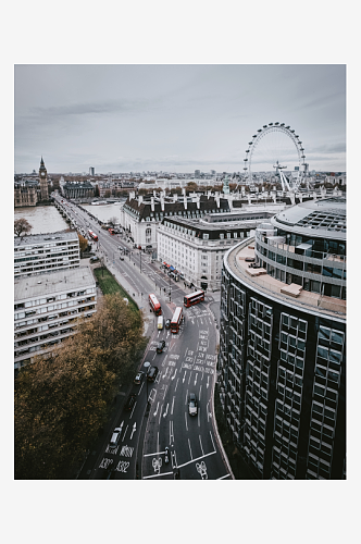 英国伦敦城市风景摄影图