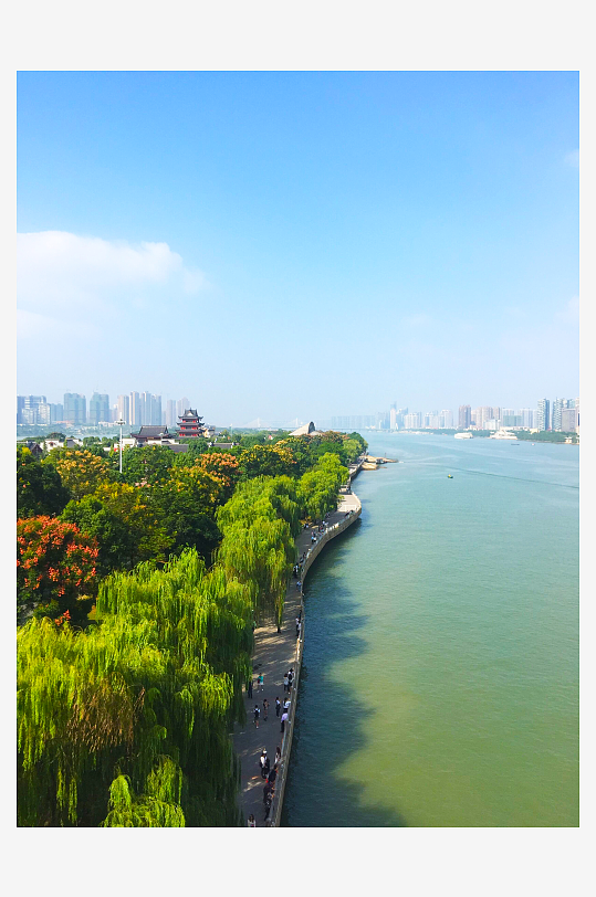 湖南长沙风景名胜摄影图