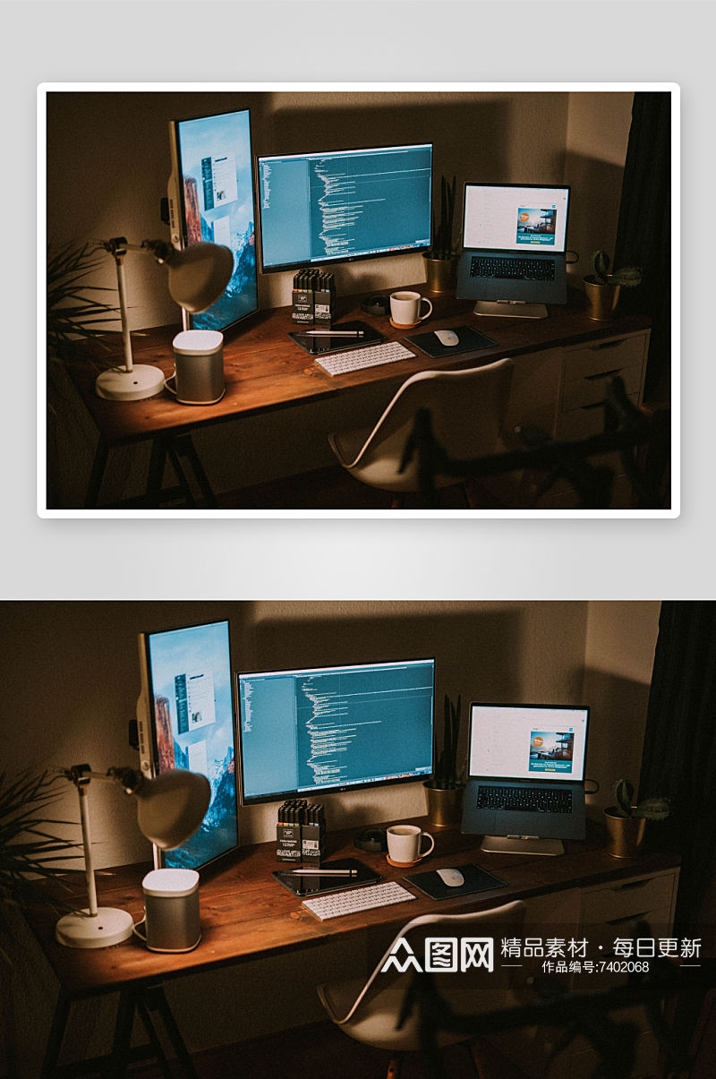 大气办公桌面摄影图片素材