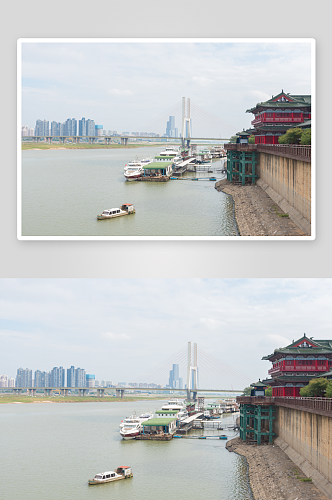 南昌城市风景摄影图