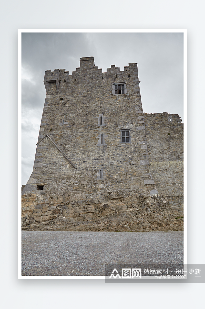 美丽欧美欧州城堡风景摄影图素材