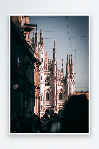 意大利米兰风景摄影图