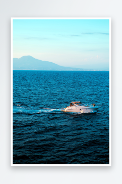 大气帆船游艇风景摄影图片