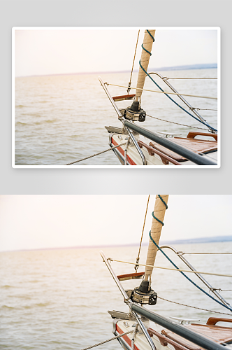 帆船游艇风景摄影图片