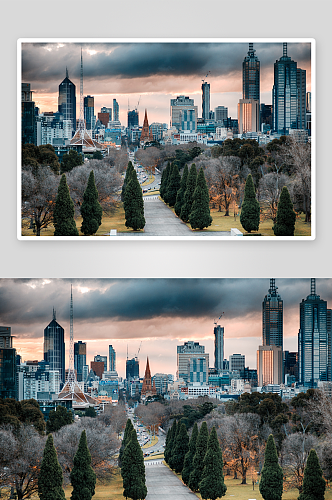 大气澳大利亚风景摄影图