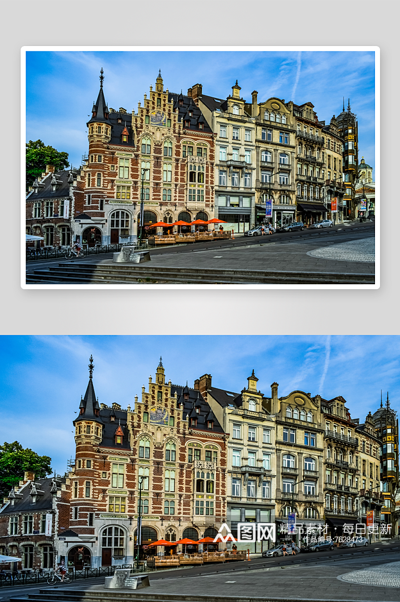 比利时风景摄影图素材