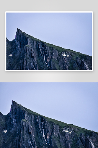 大气悬崖峭壁风景摄影图