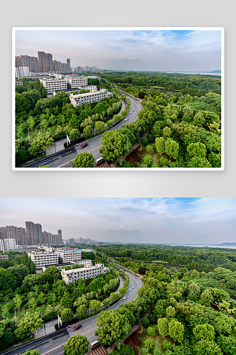 大气湖北武汉风景摄影图