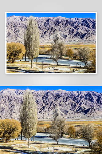大气新疆喀什风景摄影图