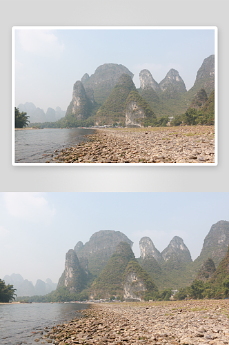 桂林山水美丽风景摄影图片