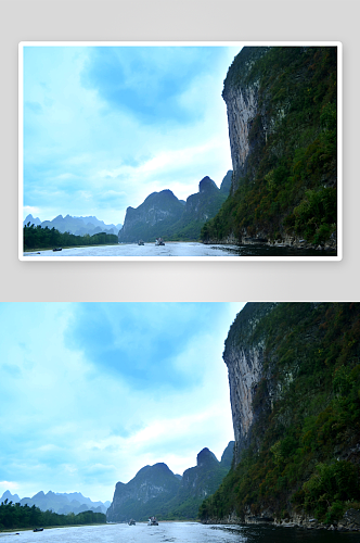 桂林山水美丽风景摄影图片