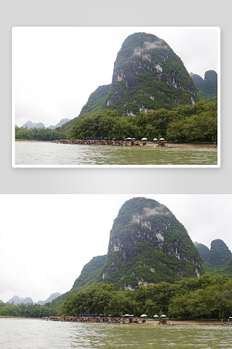 桂林山水美丽风景摄影图片