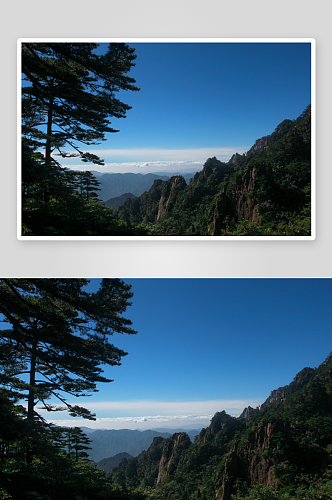 安徽黄山美丽风景摄影图片