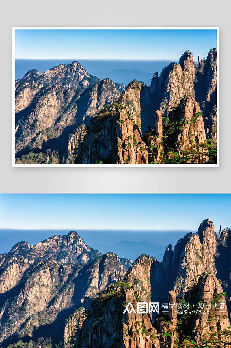 安徽黄山美丽风景摄影图片素材