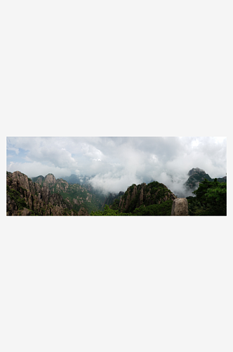 安徽黄山风景摄影图