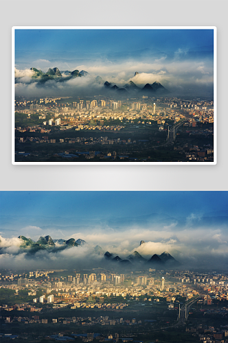 桂林山水风景摄影图