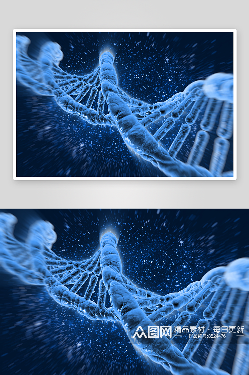 生物科技基因链摄影图素材