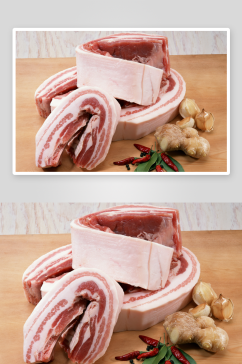 营养猪肉摄影图片