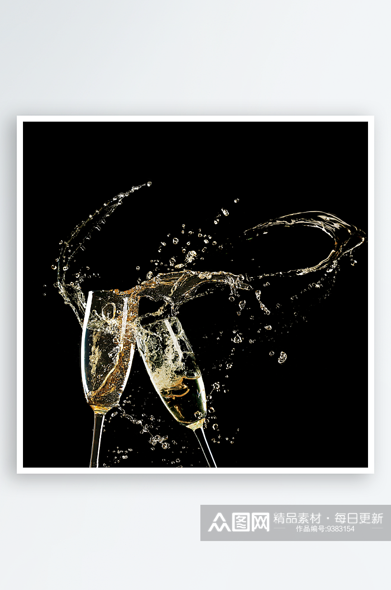 大气香槟酒水摄影图片素材