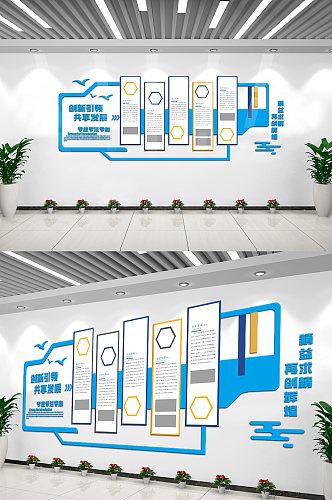 公司企业文化文化墙