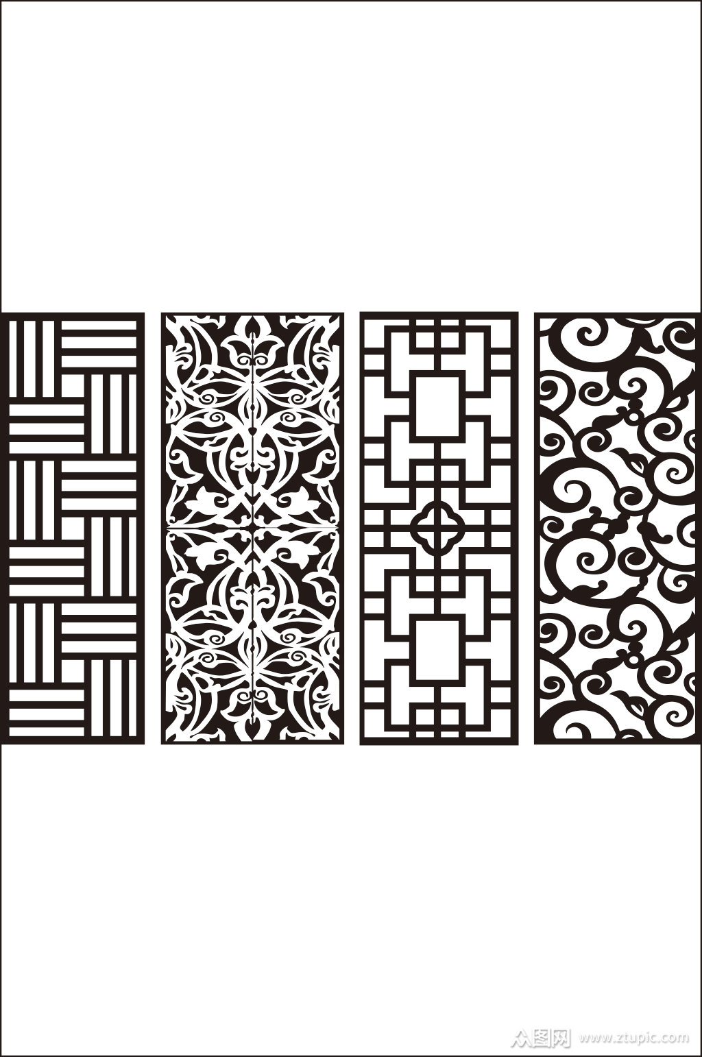 花格隔断窗户镂空装饰雕刻窗花