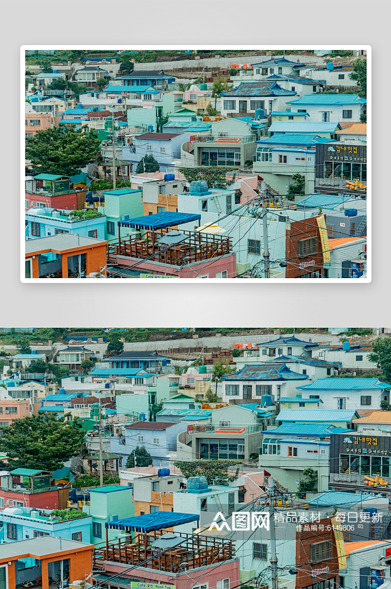 韩国城市风景图片素材