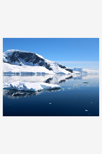 美丽南极风景摄影图