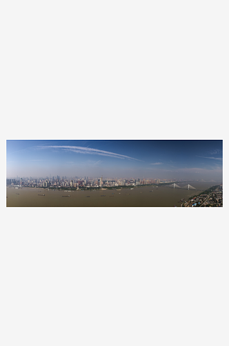 秀丽长江大桥风景摄影图