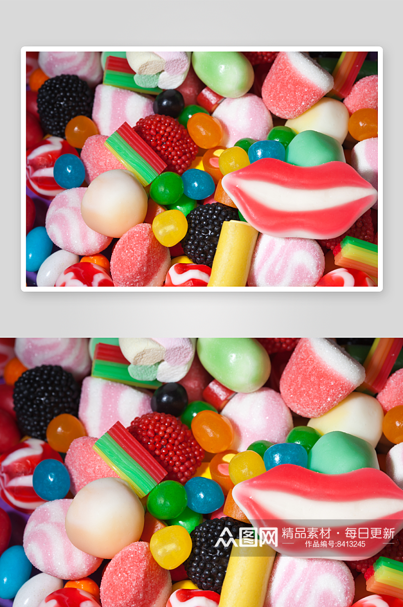 美味零食糖果摄影图片素材
