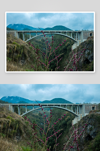 秀丽湖北恩施风景摄影图